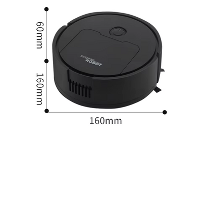 NNEOBA Fully Automatic 3-in-1 Sweeping Robot | Black