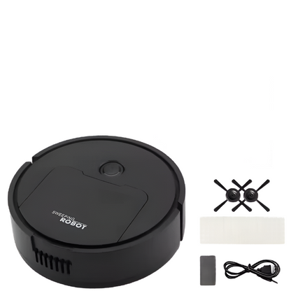 NNEOBA Fully Automatic 3-in-1 Sweeping Robot | Black